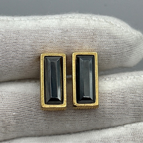 Rare vintage Givenchy earrings clip on #93 - Picture 7 of 8